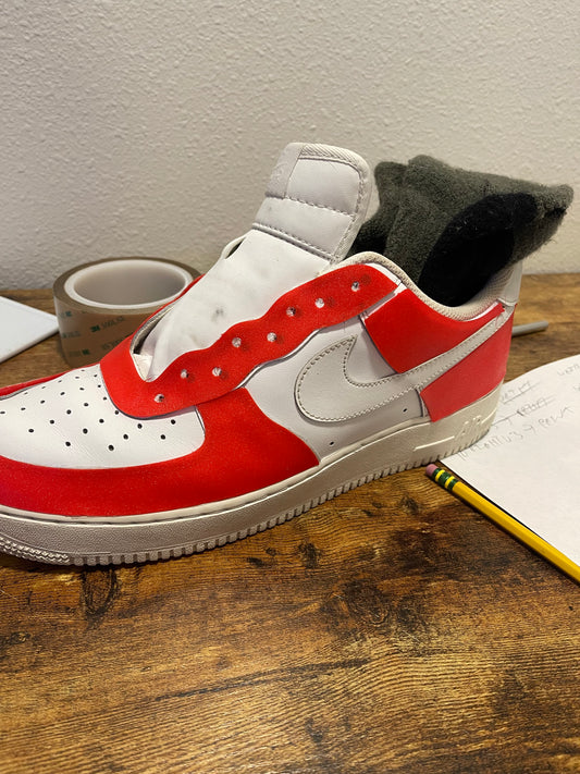 AF1 decal: Like a car wrap for your shoes. Free shipping at checkout.